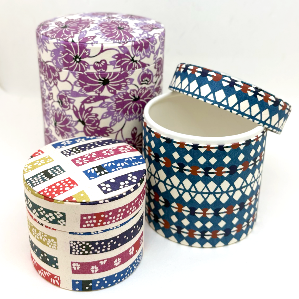 入れ子ボックス　紙管容器