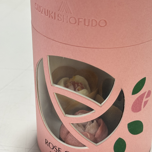 紙管容器　抜き加工