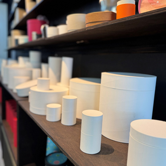 京都工場　サンプル展示